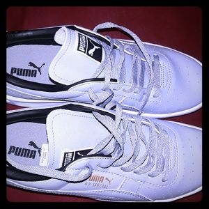 Grey puma shoes size 7